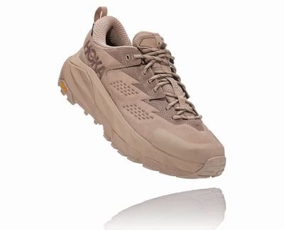 Hoka One One All Gender Kaha Low GORE-TEX Férfi Terepfutó Cipő - Bézs [H1947-032]